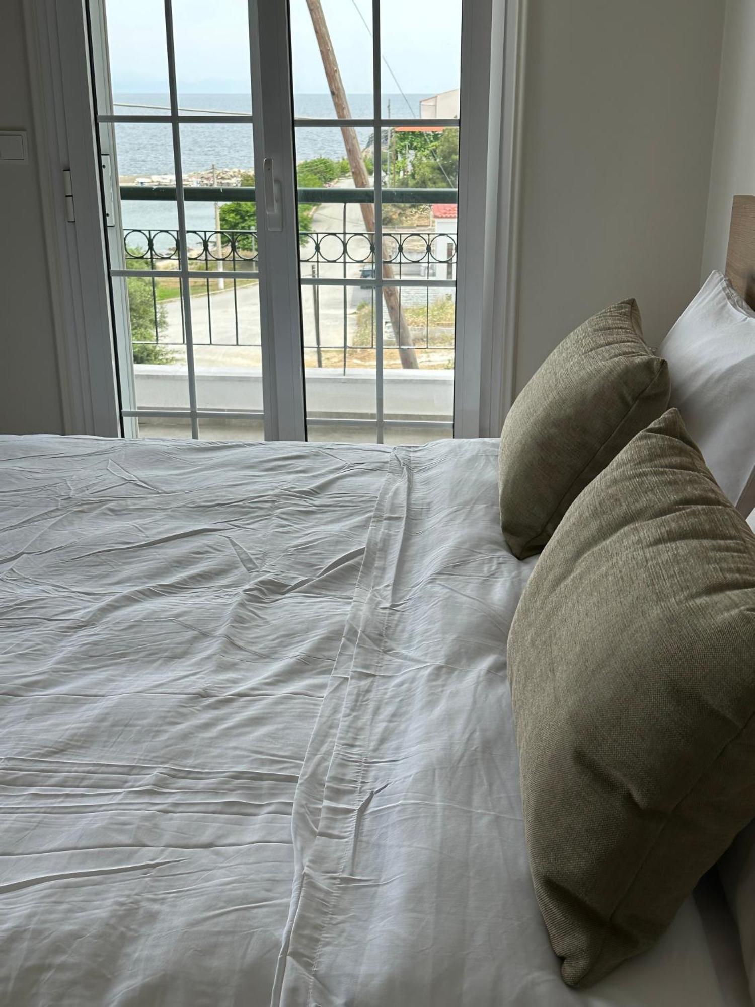 Villa Eleni Greece - Wonderful Sea View Studios ネア・ローダ エクステリア 写真